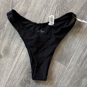 Aerie Cheeky Black Women's Swim Bottom XS